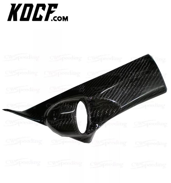 CARBON FIBER PAUGE POD COVER FOR 2005-2008 SUZUKI SWIFT RHD