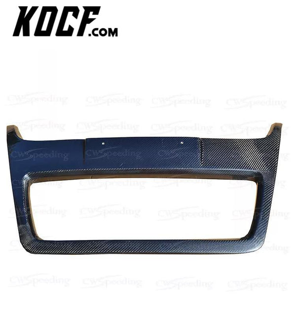 CARBON FIBER FRONT BUMPER COVER FOR 2005-2008 SUZUKI SWIFT