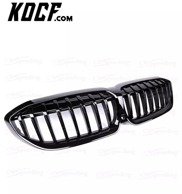 ABS SHINY BLACK FRONT BUMPER GRILLE FRONT GRILLE FOR 3 SERIES BMW G20