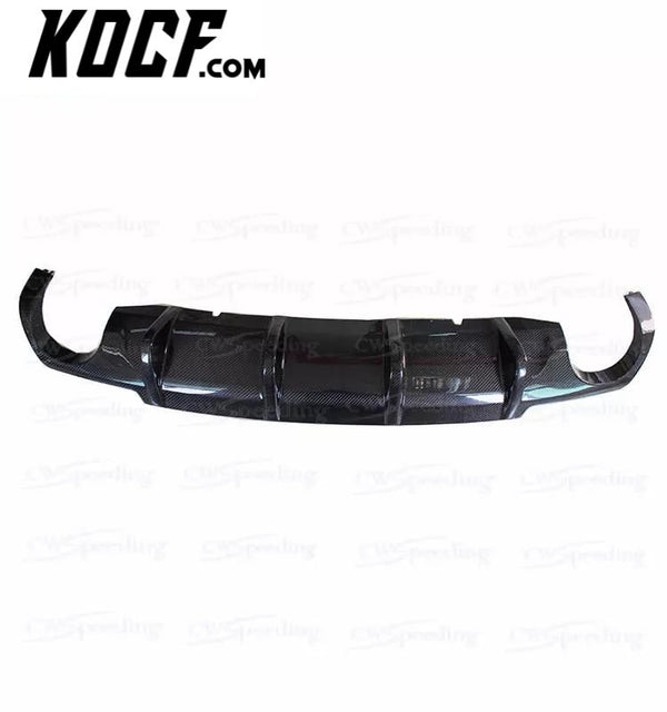 CARBON FIBER REAR BUMPER LIP REAR DIFFUSER(T-4) FOR VW SCIROCCO R