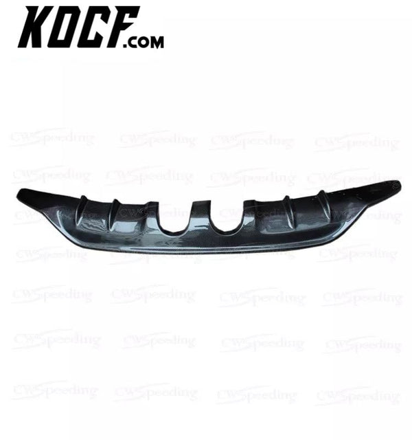 2015 KT STYLE CARBON FIBER REAR BUMPER LIP REAR DIFFUSER FOR VW SCIROCCO