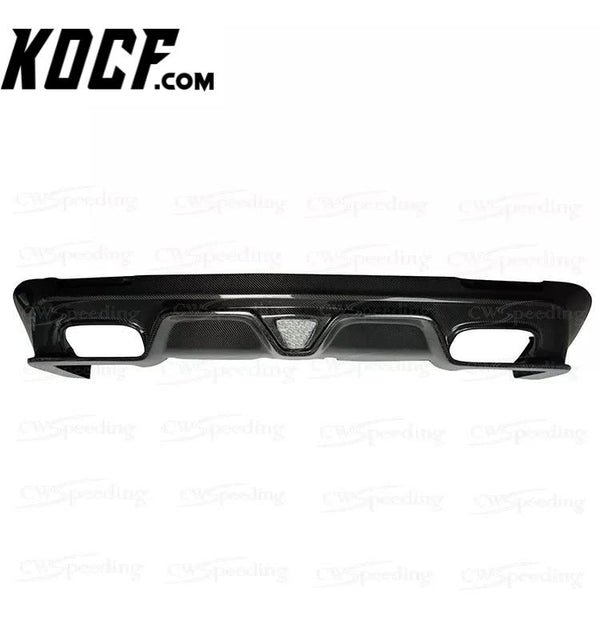 CARBON FIBER REAR LIP REAR BUMPER LIP REAR DIFFUSER FOR 2015-2016 DODGE CHALLENGER BODY KIT