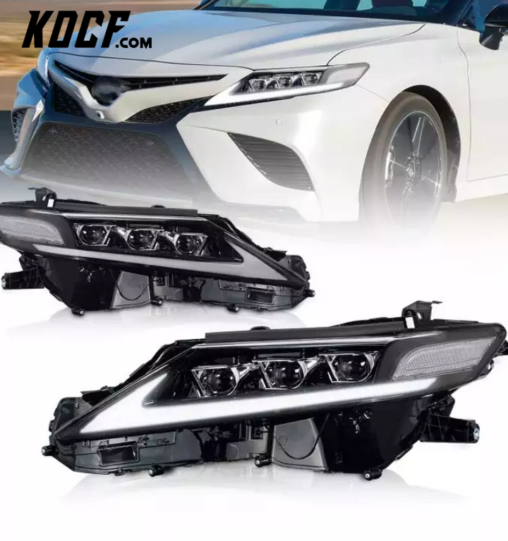 Lexus Style Triple or Double Beam Demon Headlights Compatible for 2018-2024 Toyota Camry - VIP Price