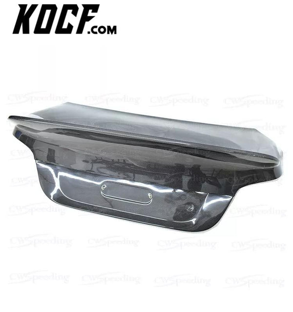 CLS STYLE CARBON FIBER REAR TRUNK LID BOOT LID FOR BMW 5 SERIES E60 BODY KIT