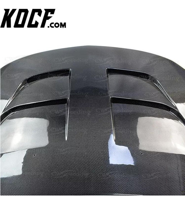 A STYLE CARBON FIBER ENGINE HOOD BONNET FOR CHEVROLET CRUZE 2009 2010 2011