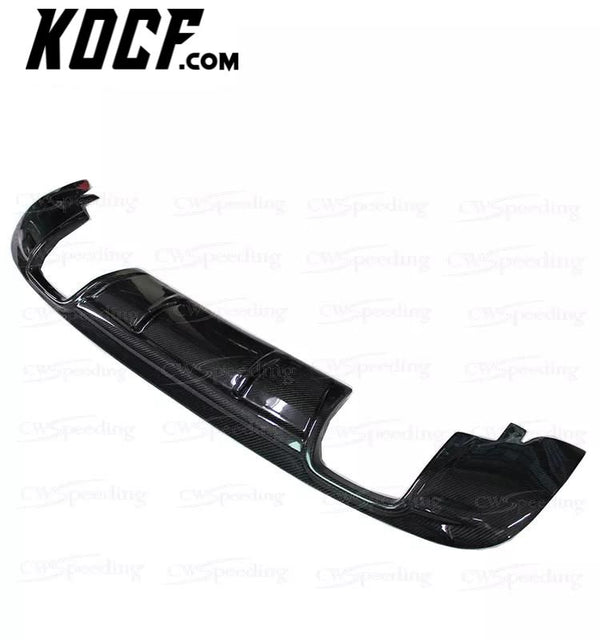 2009-2013 CARBON FIBER REAR BUMPER LIP REAR DIFFUSER (T-4)FOR AUDI A3 BODY KIT