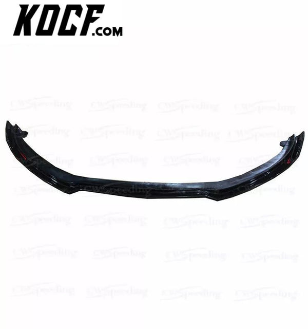 2008-2012 H STYLE CARBON FIBER FRONT BUMPER LIP FRONT LIP FOR AUDI TT MK2