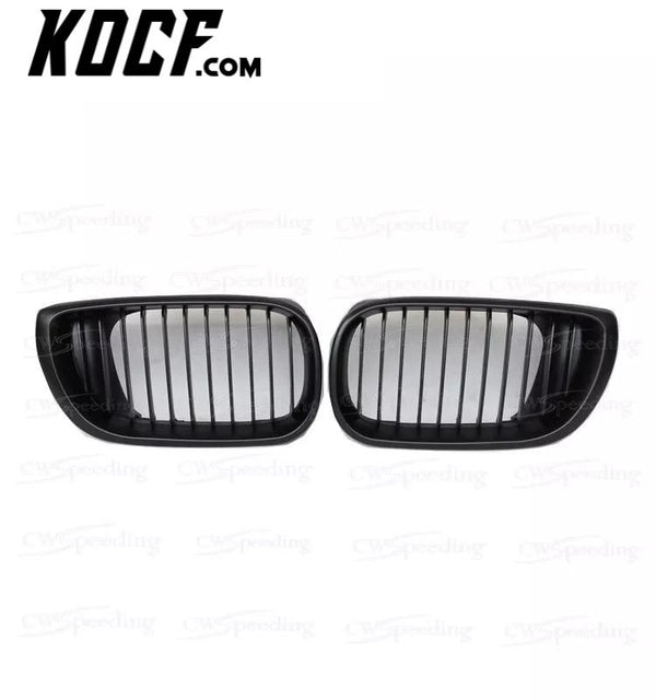 CARBON FIBER FRONT BUMPER GRILLE FRONT GRILL FOR BMW 3 SERIES E46