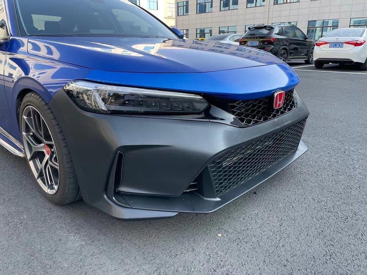 11th Gen Sedan Civic Type R Style Conversion Front Bumper Compatible For 2022+ Honda Civic