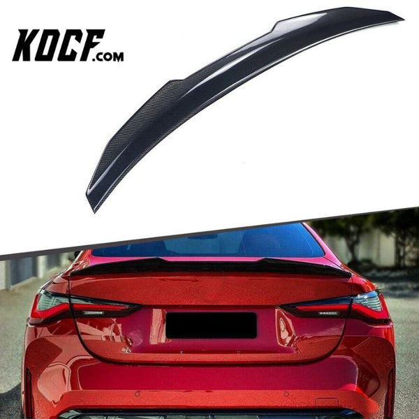 Carbon Fiber PSM Type Rear Trunk Spoiler For BMW G22 G82 New 4 Series 2020+