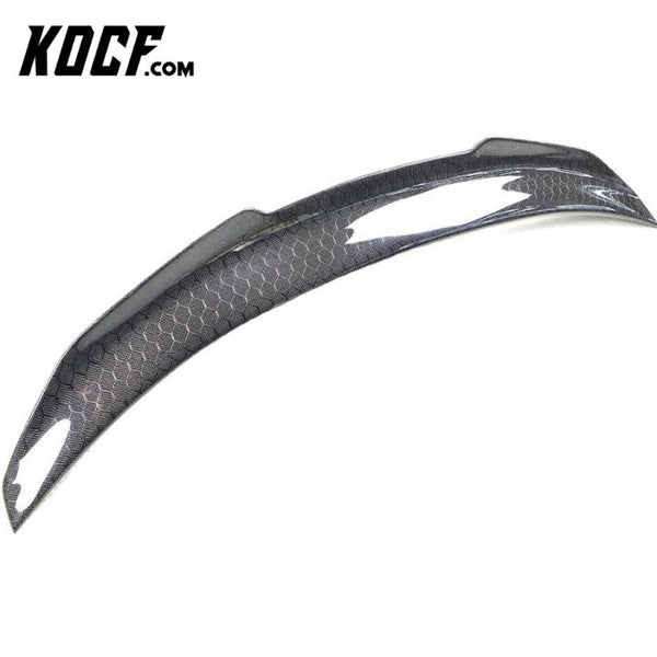 Hot Honeycomb Carbon Fiber Spoiler For BMW F82 PSM Type Rear Trunk Wing