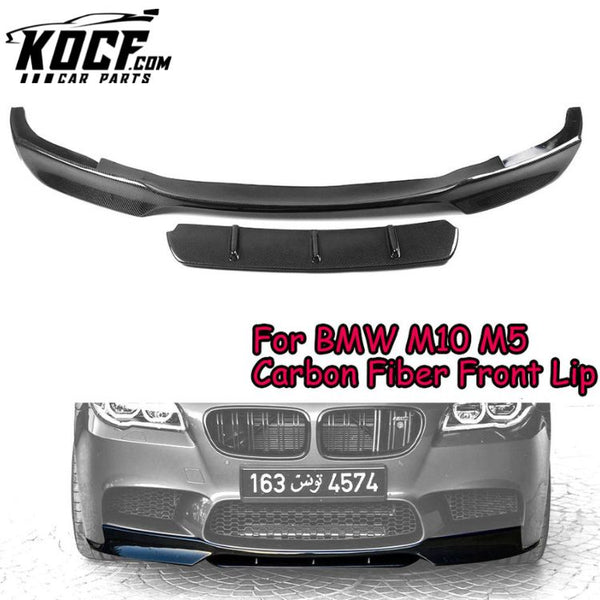 F10 M5 V carbon fiber front lip for BMW F10 M5 bumper lip