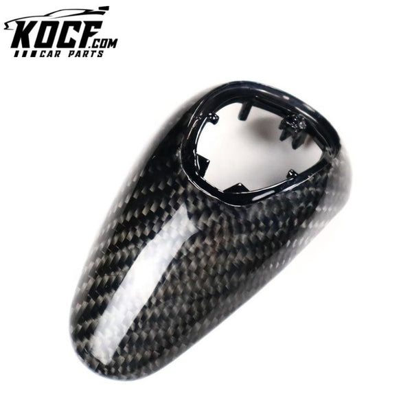 Carbon Fiber Replacement Interior Shift Knob Cover Overlay For BMW F80 F82 F83 M4