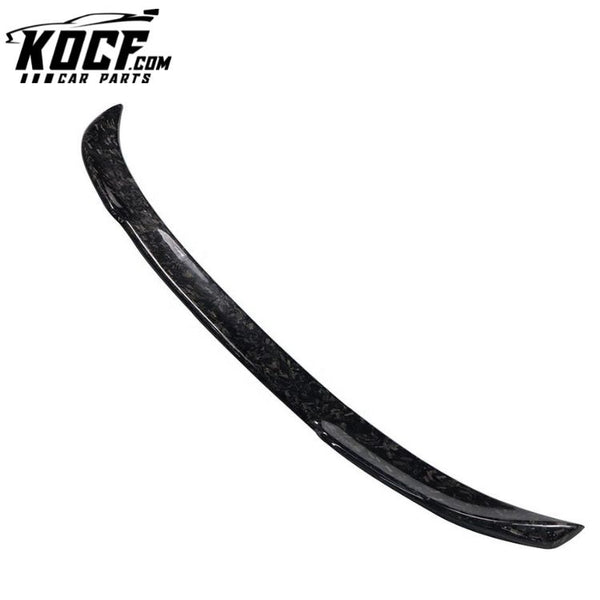 Forged Carbon Fiber CS Type Rear Spoiler Wing For BMW F30 F80 M3 2014+