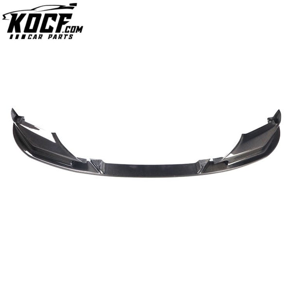 REAL CARBON FIBER FRONT BUMPER LIP FOR BMW M5 F90 3D TYPE FRONT LIP