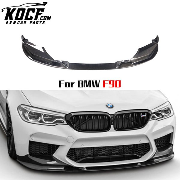 Carbon fiber RKP type Front Bumper LIp for BMW M5 F90 2018+