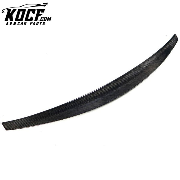 CARBON FIBER HK TYPE REAR TRUNK SPOILER FOR AUDI A4 B8 2008-2012