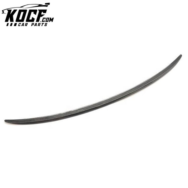 Auto Rear Trunk Boot Lip Body Kit M Type Carbon Fiber Wing Spoiler For BMW E46 M3