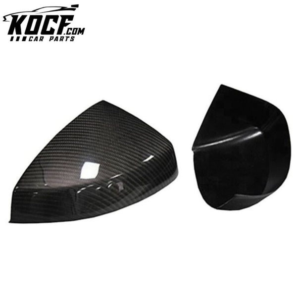 Carbon Fiber Side Door Mirror Cover for audi A3 S3 RS3 stick on mirror cover 2014-2020