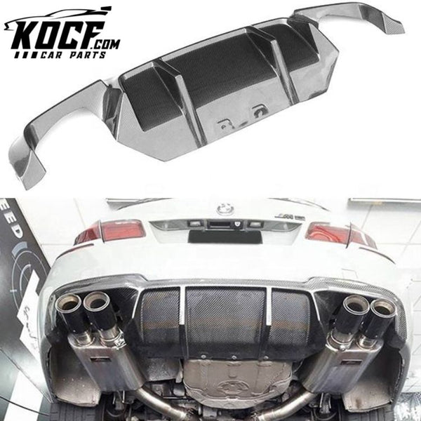 Car Rear Diffuser For BMW F10 M5 DTM Carbon Fiber Rear Body Kit 2012-2015