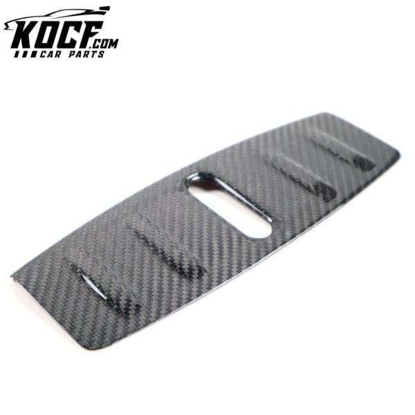 Bumper Car Parts Car Accessories Carbon Front trunk Sill Plate Cover For Tesla model 3