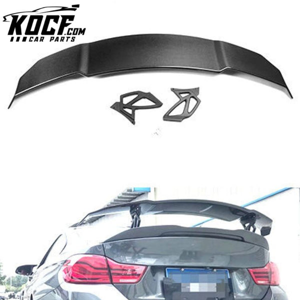 GTS V type carbon wing spoiler rear for bmw f80 f82 f83 m3 m4 2015+