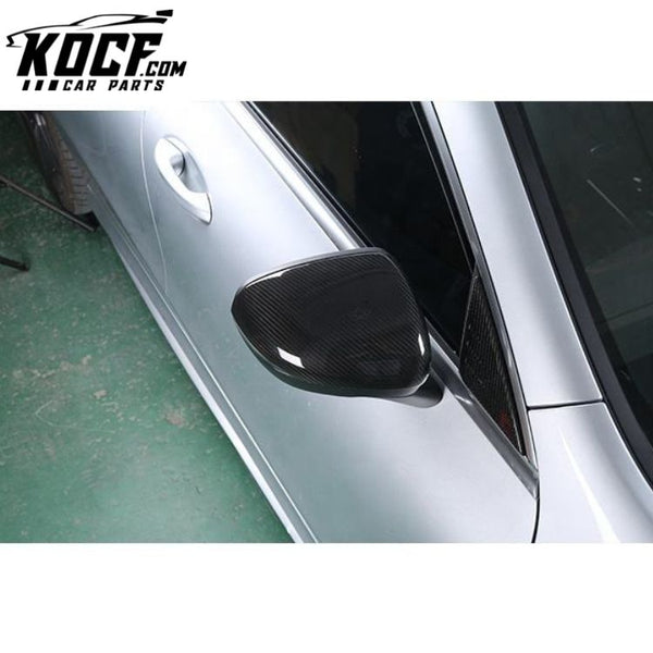 Dry Carbon Stick On Mirror Cover For Mercedes Benz A/Cla Class W118 W177 2018+