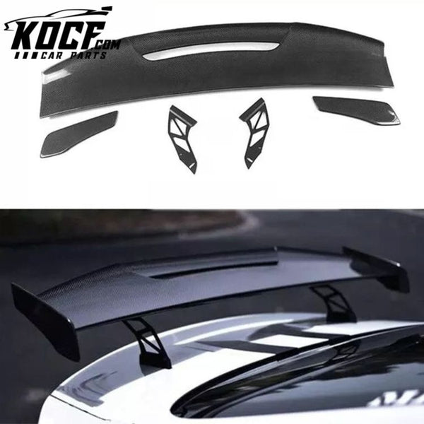 REAR CARBON FIBER TRUNK SPOILERS FOR BMW M4 F82 MAD TYPE BOOT SPOILER