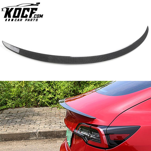 Carbon Fiber Performance Type Rear Wing Spoiler For Tesla Model 3 Accessories Spoiler