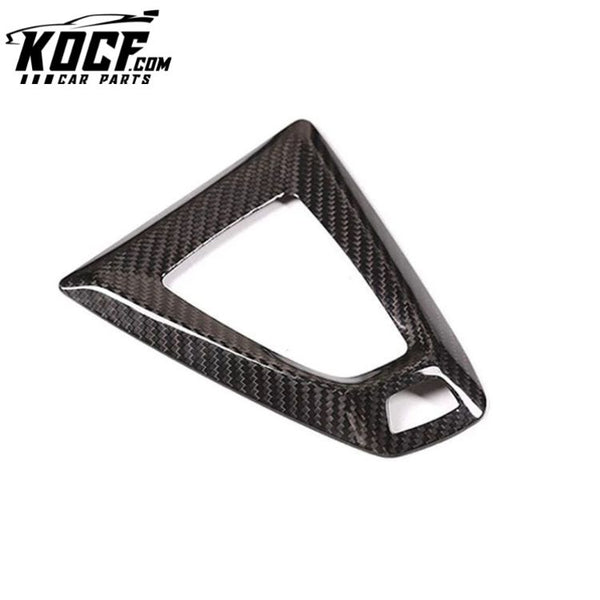 Auto Carbon Fiber Interior Transmission Contral Panel Cover For BMW F80 F82 F83 M3 M4