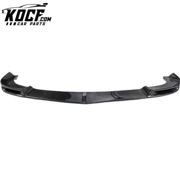 Carbon Fiber Front Bumper Lip For Mercedes Ben W204 C63 AMG V Style