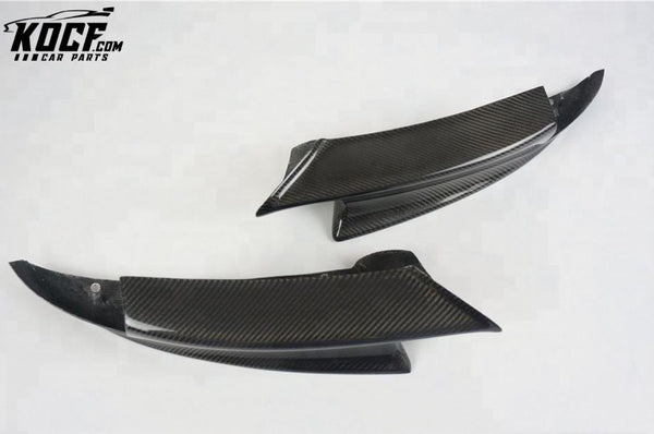 AUTO FRONT BUMPER LIP CARBON SPOILER SPLITTER FOR BMW E92 M3 2009-2012