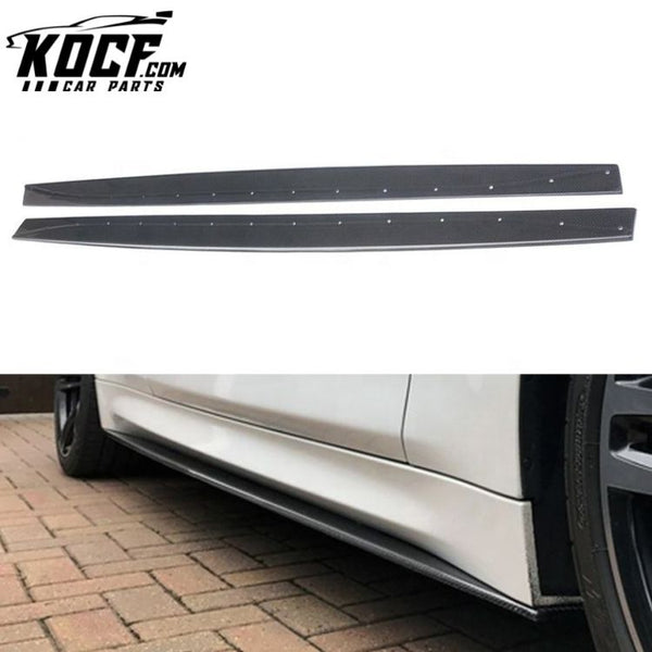 Car Carbon Fiber Body Kit Trunk MP Side Skirts For BMW F80 M3 F82 F83 M4 2015+