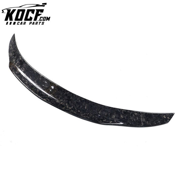 Forged Carbon fiber PSM type W205 Car Rear Spoiler for Mercedes Benz W205 Rear Ducktail Tail Wing