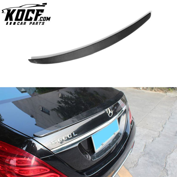 Auto Parts AMG Type Boot Spoiler For 2014-2020 Mercedes Benz W222 S-Class Rear Trunk Spoiler