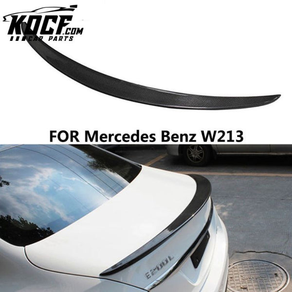 Carbon Fiber AMG Style Rear Trunk Wing Spoiler For Mercedes Benz E Class W213