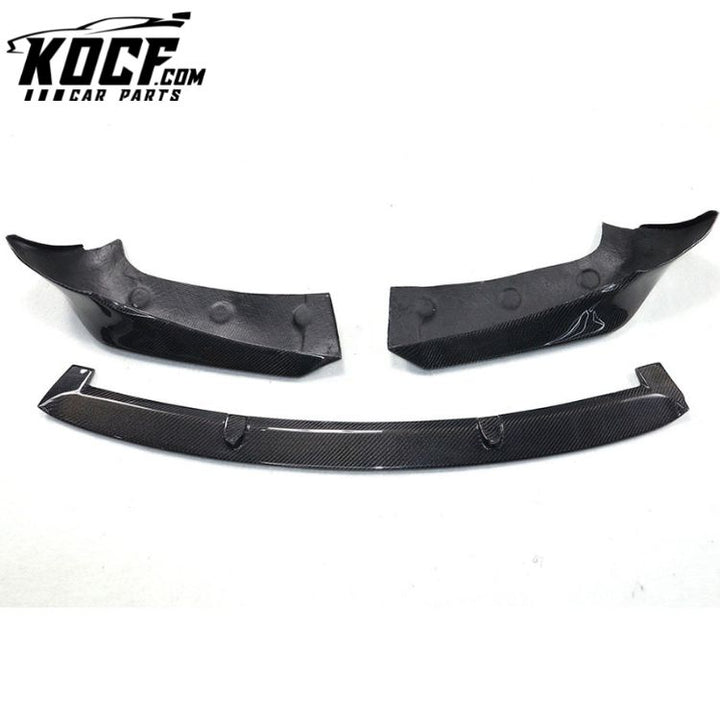 CMST Style Carbon Fiber Front Bumper Lip For Tesla Model 3