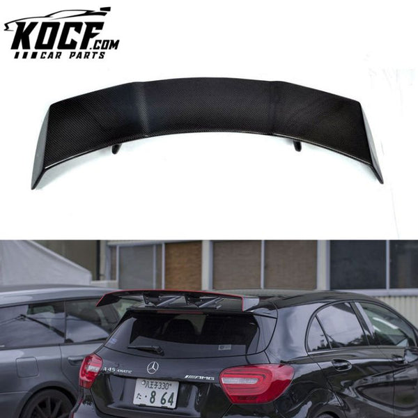 For Mercedes Benz A Class W176 Spoiler-Revozport Type Tail Wing Roof Spoiler