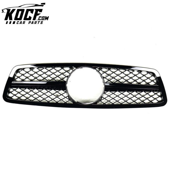 W203 AMG Type Grille Glossy Front Bumper Grille Grill For Mercedes Benz C Class W203 2002-2007