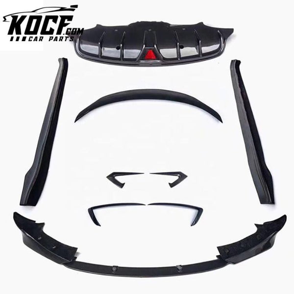 Auto Bumper CMST Style Front Lip For Tesla Model 3 2014+