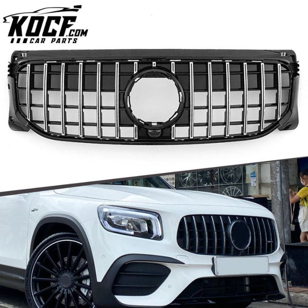 Auto parts abs material front grille for Mercedes Benz GLB CLASS X247 GT type 2020+