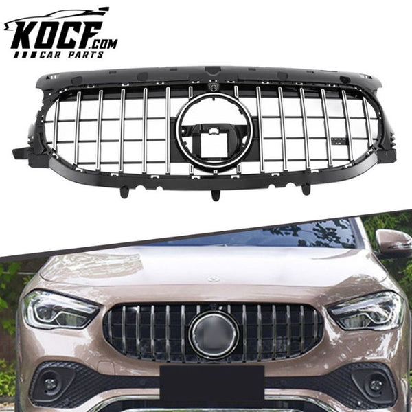 Factory Supply ABS Gt Style Auto Grille Front Grille For Mercedes GLA Class H247 2020+