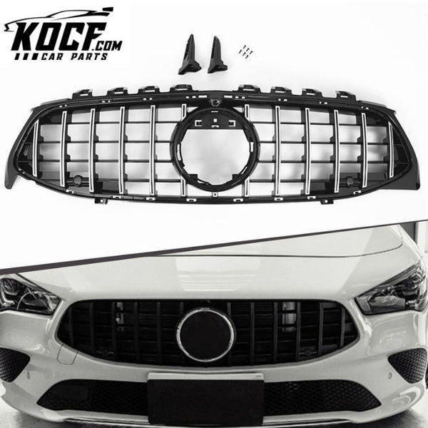 Car upgrade front bumper protective mesh for Mercedes Benz CLA-Class W118 2020-2022