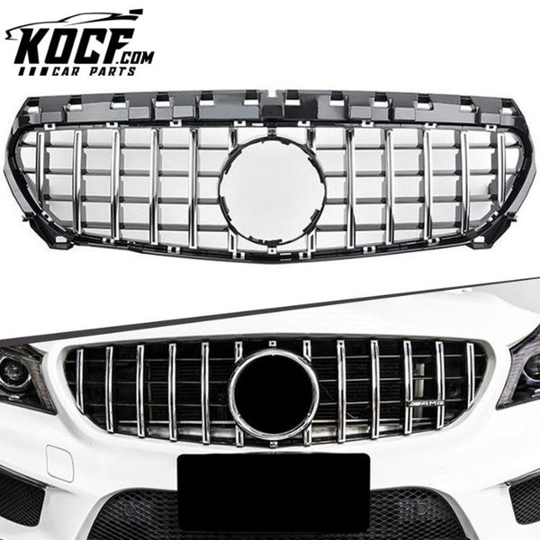 Oem exterior accessories GT style auto front grille for Mercedes Benz CLA class W117 2013~2019