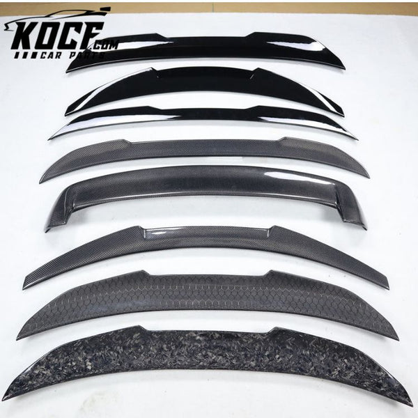 Rear Spoiler Carbon Fiber Wing Car Spoilers For BMW Coupe Racing Tail Spoiler