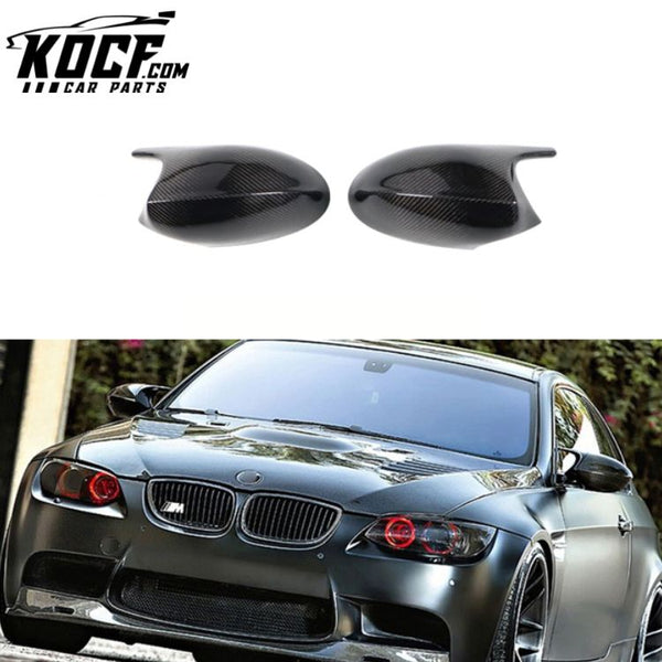 Replacement M Look Carbon Fiber Side Mirror Cover For BMW E81 E82 E87 E88 E90 E91 E92 E93 Rearview Mirror Cover 2010-2012