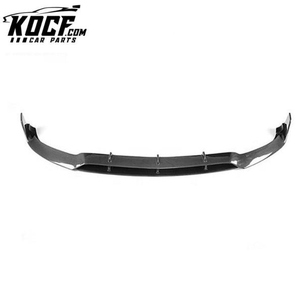 Carbon Fiber BB Type Front Lip Spoiler double For Mercedes Benz W205 C63 AMG 2014+