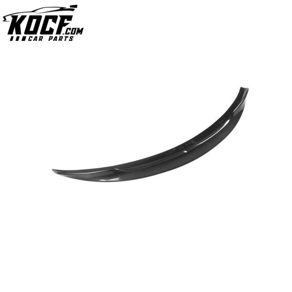 C63 TYPE AUTO TRUNK SPOILER FOR MERCEDES BENZ W205 4 DOORS FIBER WING