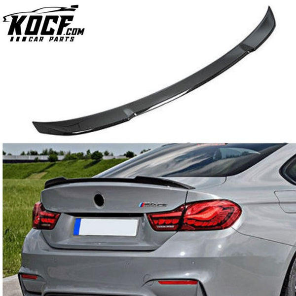 Auto CS Type Carbon Fiber Rear Trunk Spoiler For BMW 5 Series G30 2017+