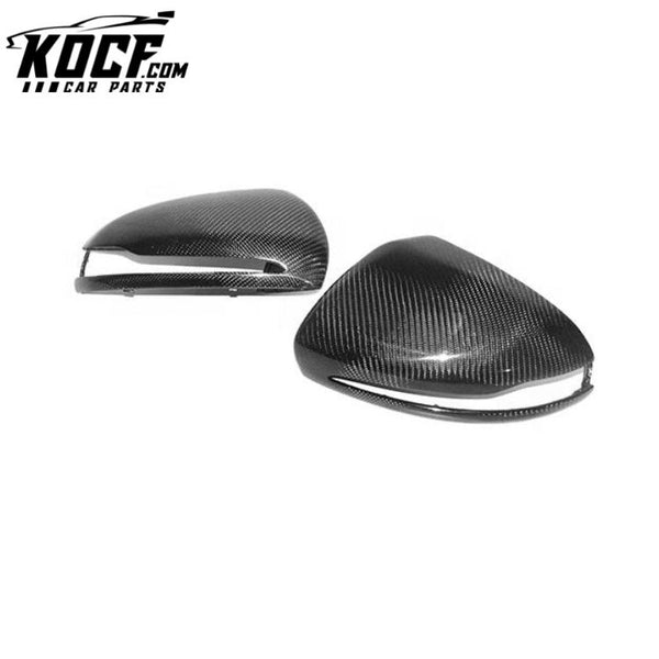 Carbon Fiber Rearview Add On Mirror Cover For Mercedes Benz W205 W222 2015+